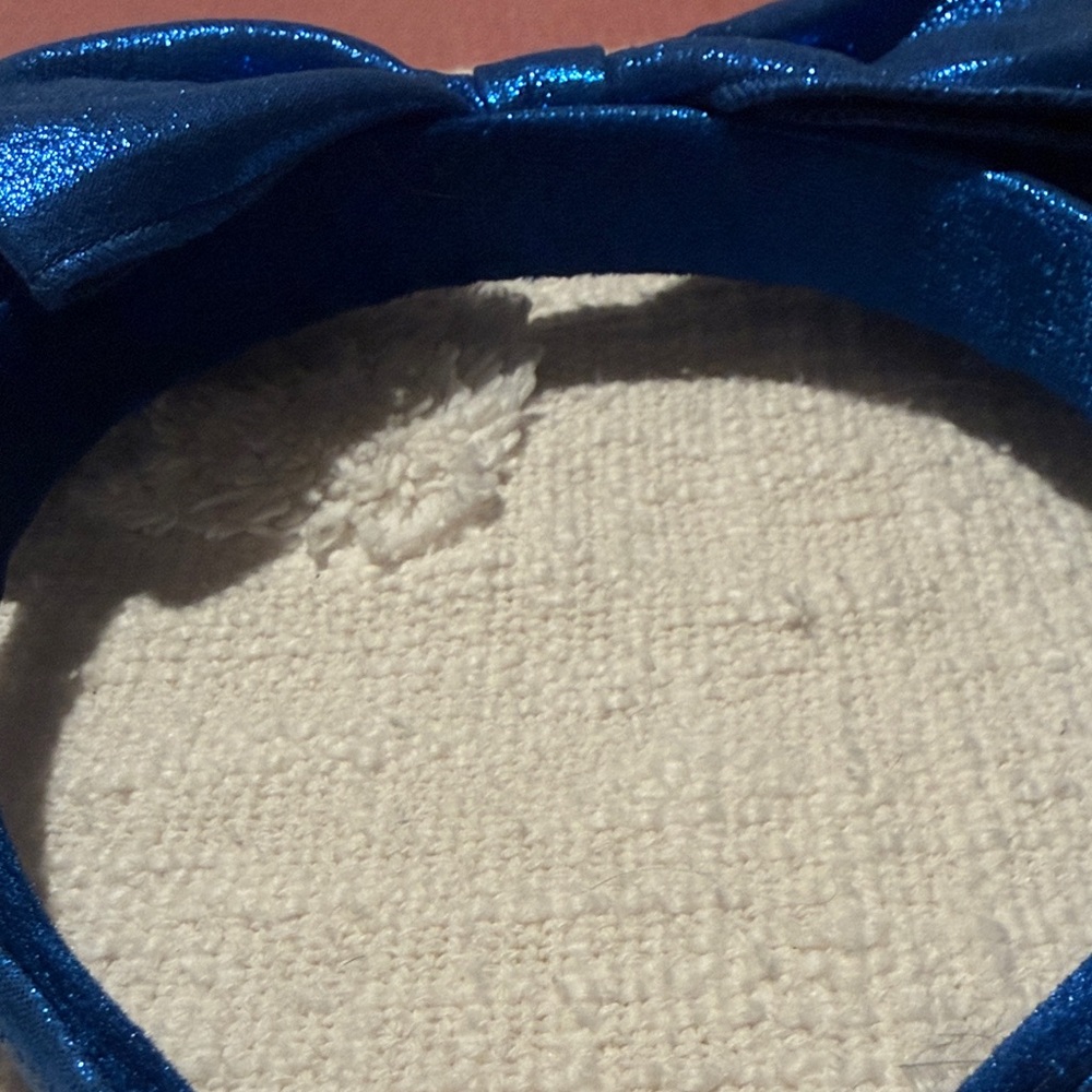 Disney Royal Blue Glitter Minnie Ears Headband - Picture 4 of 5